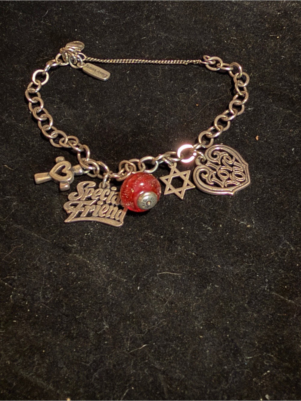 James Avery Sterling Silver Chain Bracelet with Branded Tag - Picture 2 of 8